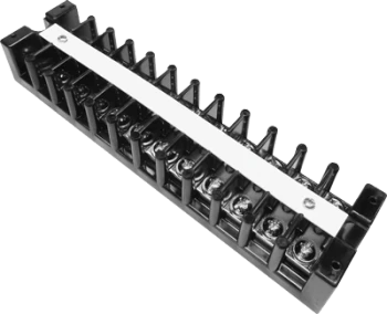 1500 series double row barrier terminal blocks